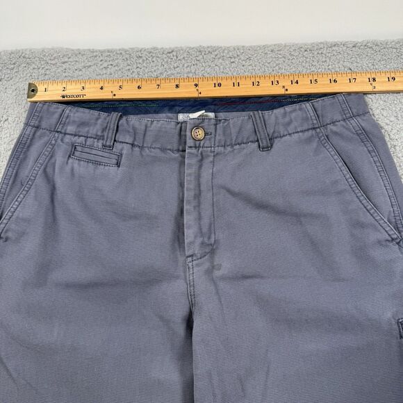 Carbon 2 Cobalt Pants Men's 34x31 Blue Cotton Flat Front Straight Leg - Picture 5 of 11